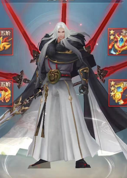 九灵神域千军武神角色立绘