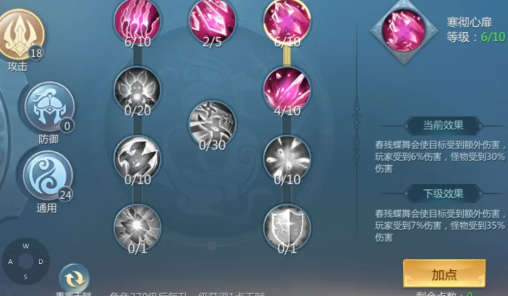 九灵神域灵狐寒彻心扉天赋增伤属性