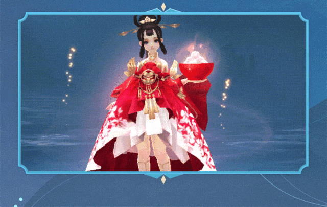 九灵神域元宵宝妹宠物动图